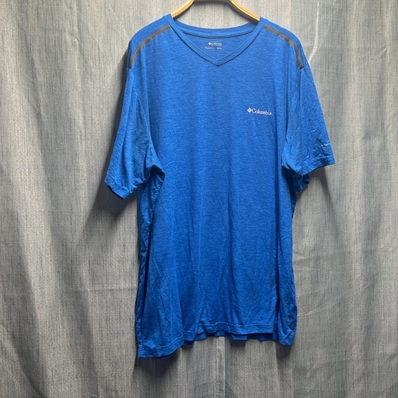 Columbia blue short sleeve shirt size XL - Picture 2 of 8